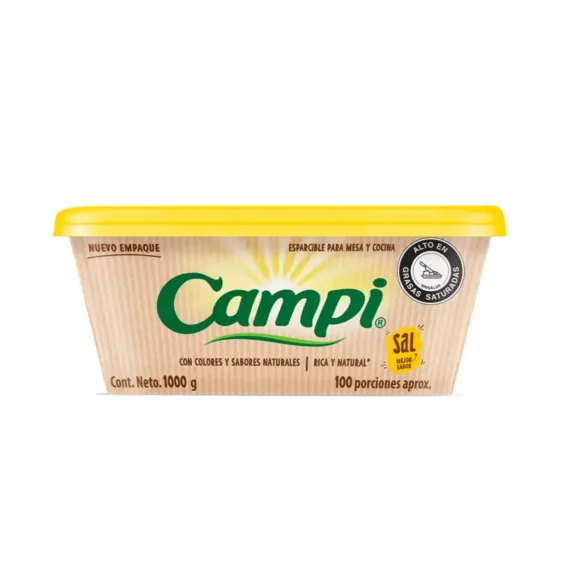 Margarina Campi Con Sal*1000 Grms