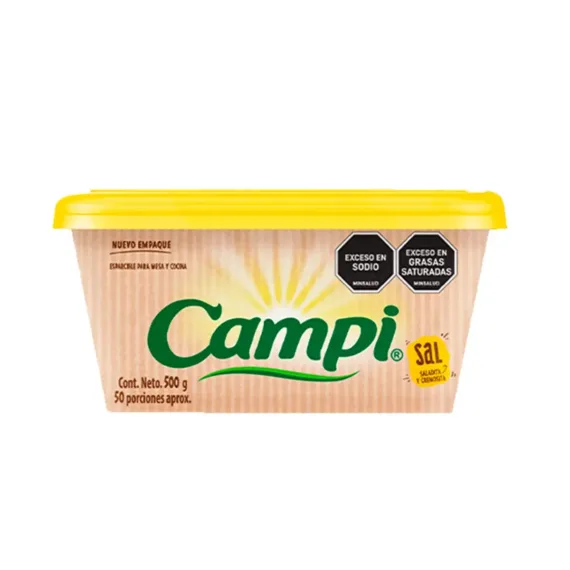 Margarina Campi Con Sal*500 Gr