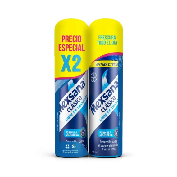 Talco Mexsana Spray *260Mls *2 Pre/Esp