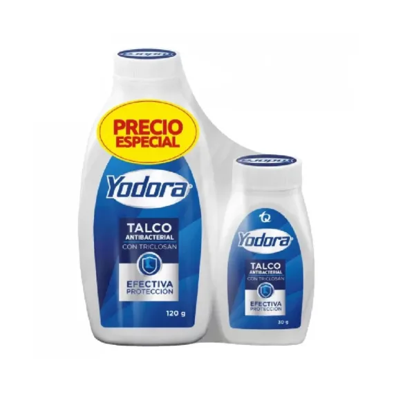 Talco Yodora Medicinal*120+1*30 $Espec