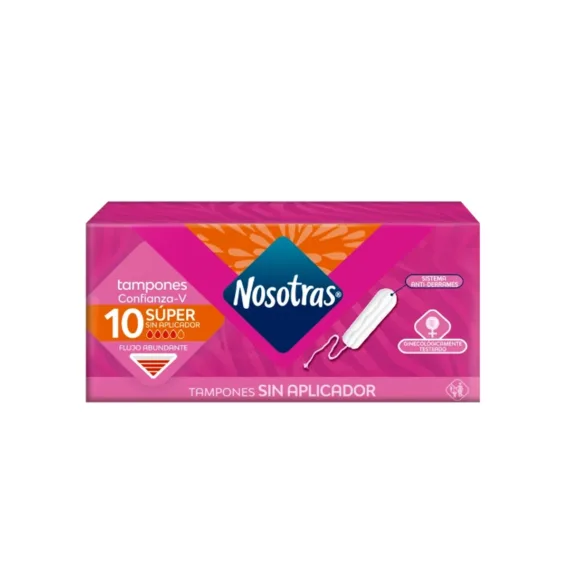 Tampones Nosotras Digital Super*10 Unds