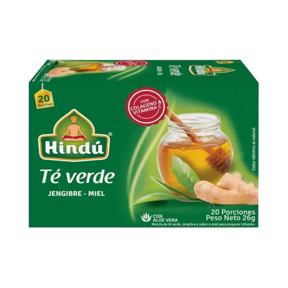 Te Hindu*20 Sobres Jenigre Y Miel