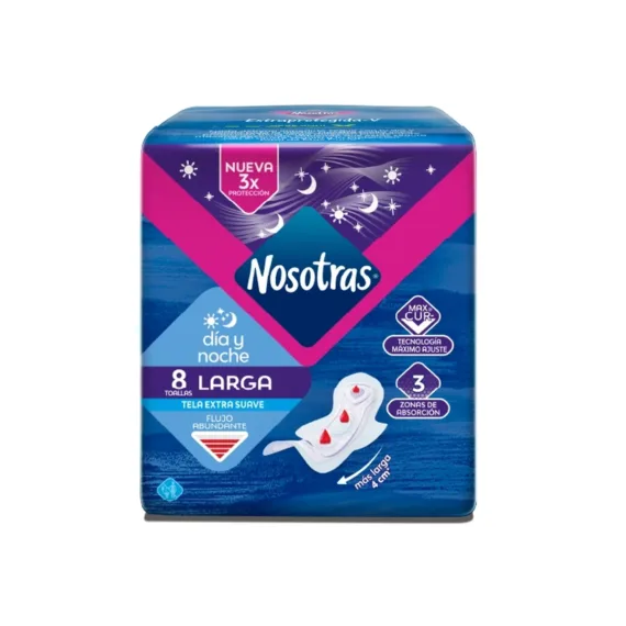 Toalla Hig.Nosotras Extrap.Tela Diaynoch