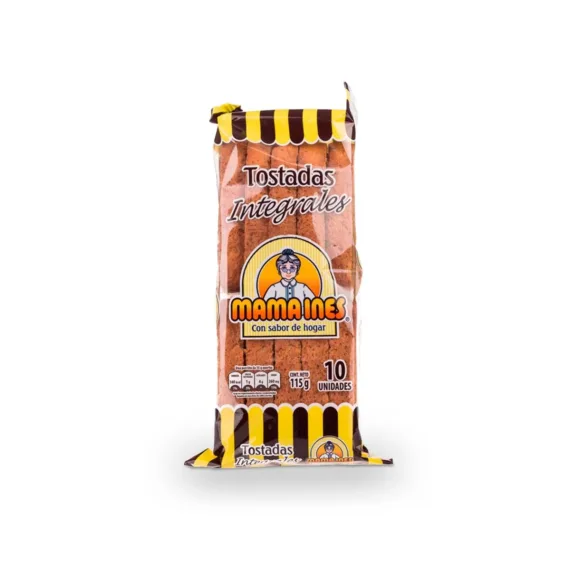 Tostada Mama Ines Integral 10Un*115 G