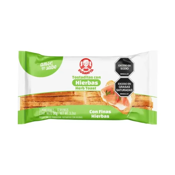 Tostadita Susanita Finas Fierbas *90