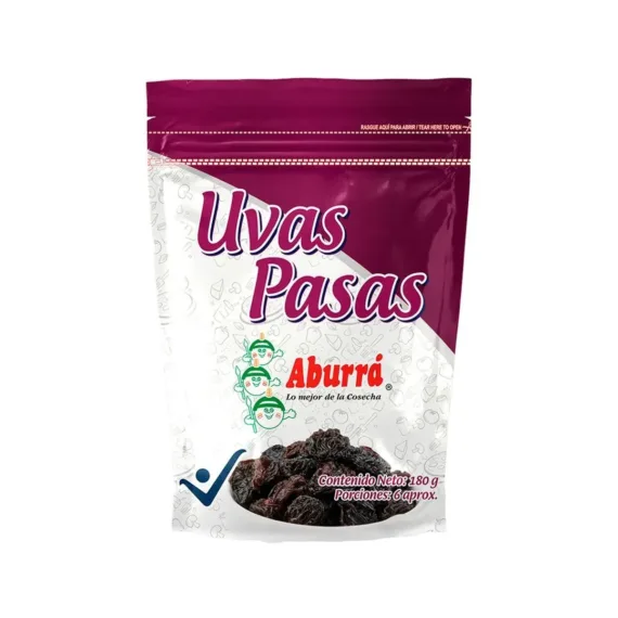 Uvas Pasas Aburra*180 Grms