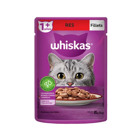Whiskas Sobre*85 Gr Carne Adulto