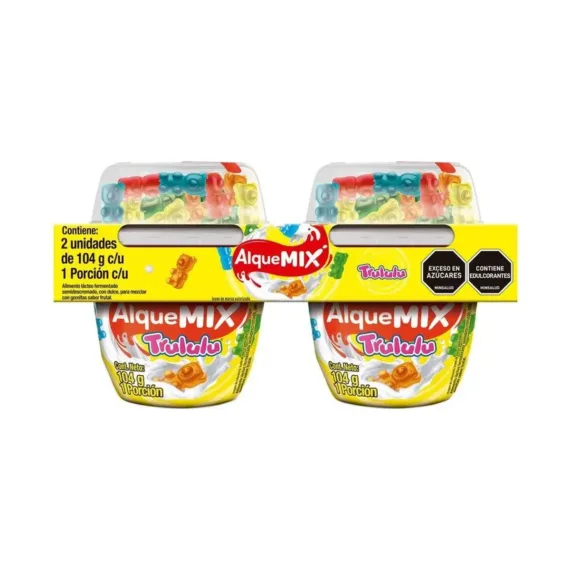 Yogurt Alqueria Trululu *2 *104 G