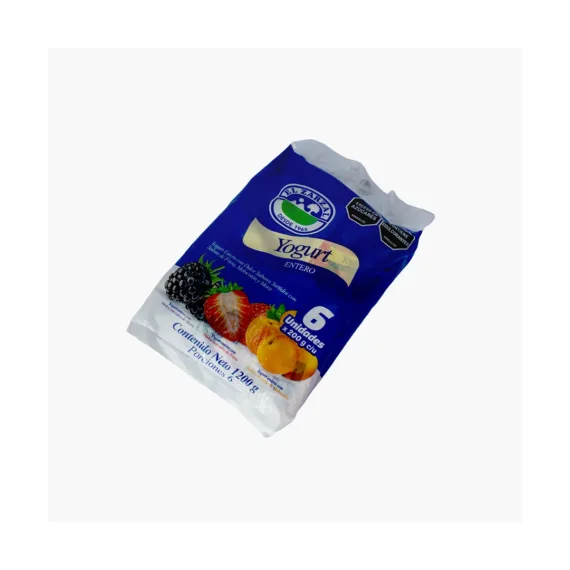 Yogurt El Zarzal Bolsa*200Gr Sixpack