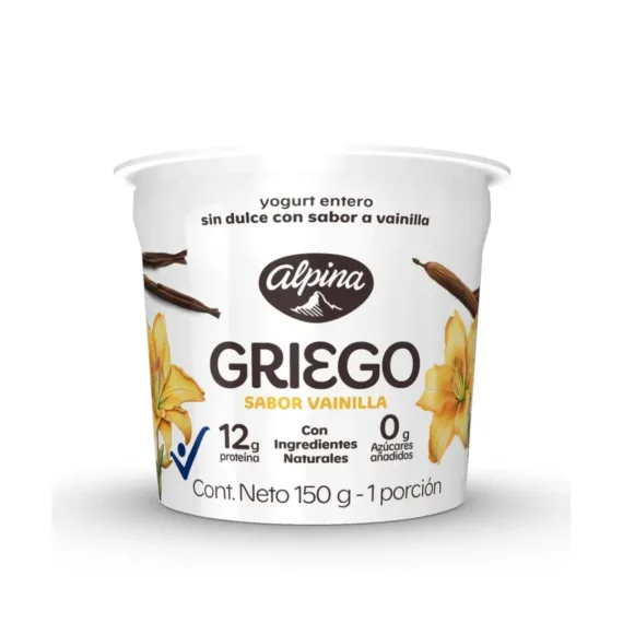 Yogurt Alpina Griego *150 Grs Vanilla