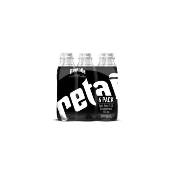 Gaseosa Bretana*10 Onz Botella *6
