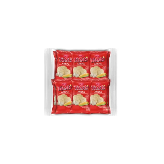 Tosti Arepa Yupi Dpy*12 *28Grms