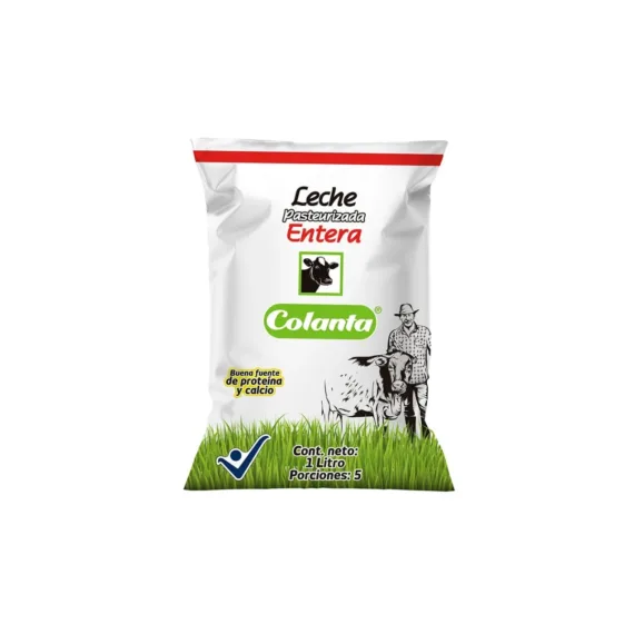 Leche Colanta  Entera Liquida *1000 ML Bolsa